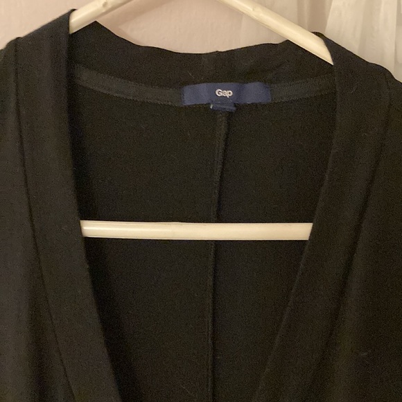 Black Faux Wrap dress - Picture 4 of 5